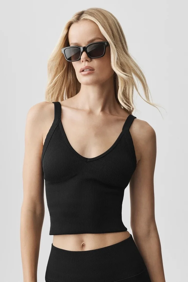 Alo Yoga Black New Arrivals Collection - September 2026 — EXTRA